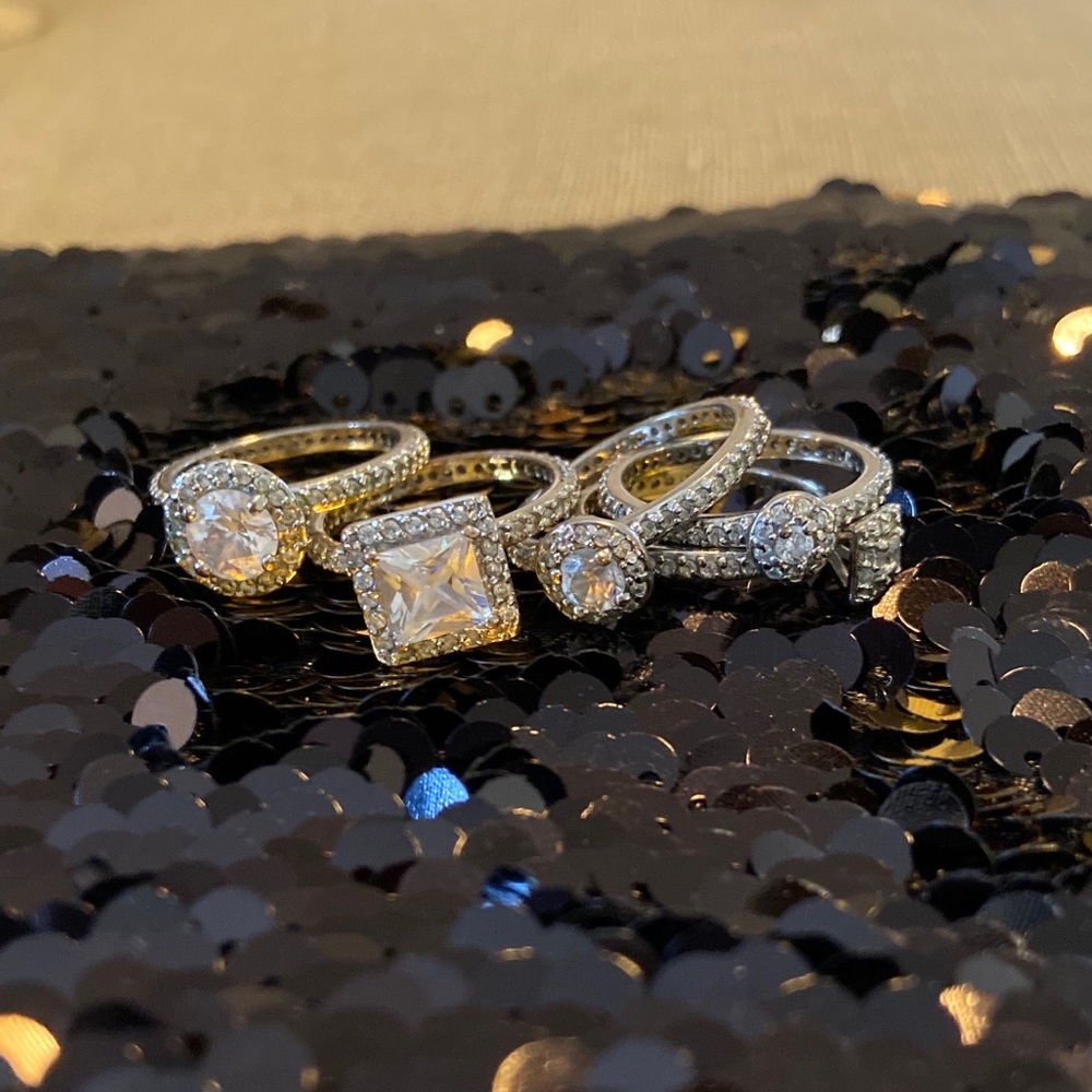 Stackable Rings Size 6.5 - Picture 2 of 3